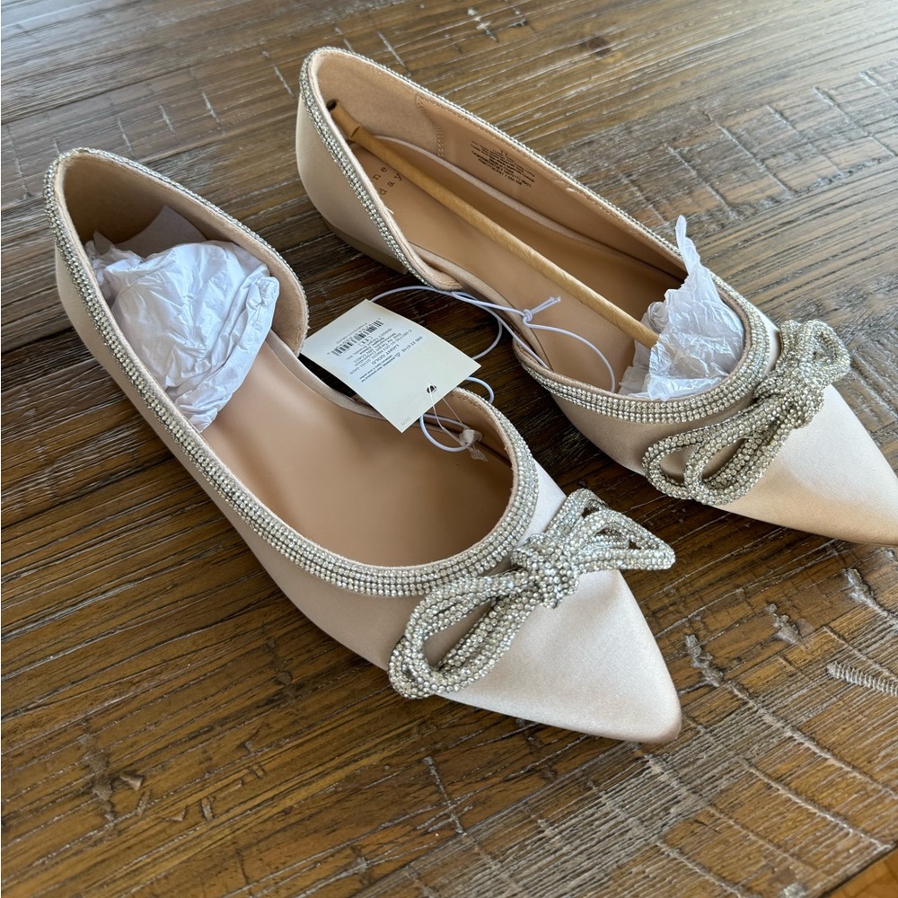 Juliette Rhinestone Bow Flats - Size 11 - Target - A New Day